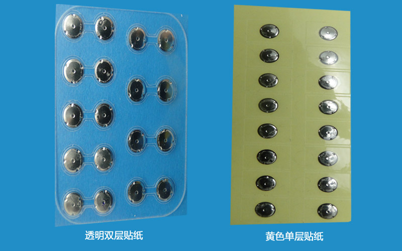 透明雙層鍋?zhàn)衅N紙和黃色單層鍋?zhàn)衅N紙